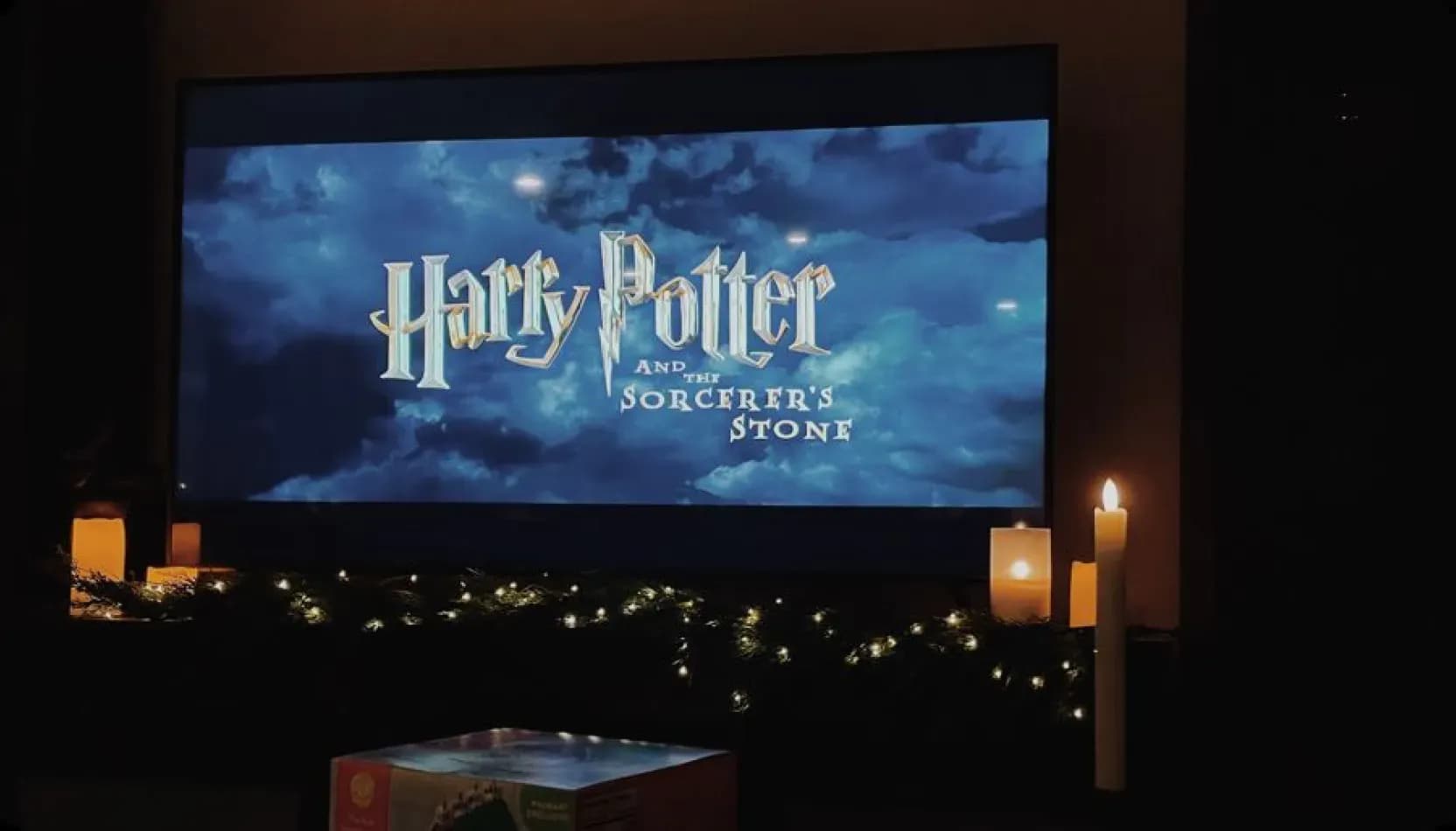 A Harry Potter themed movie night